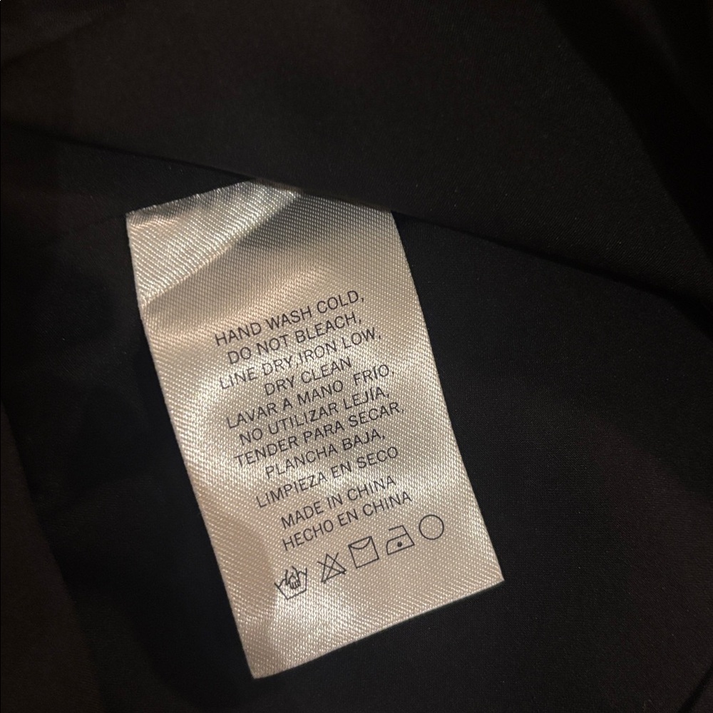 Black Button Down Vest - image 4